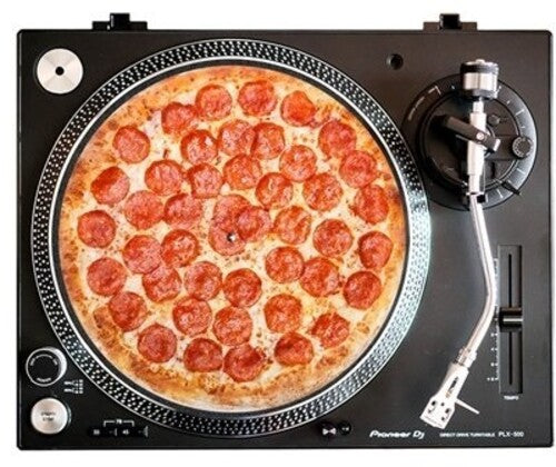 Bluescentric - Pepperoni Pizza Graphic Turntable Slip Mat