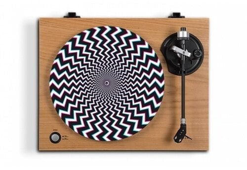 Bluescentric - Optical Illusion 3d Bolts Turntable Slip Mat