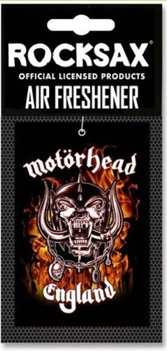 Rocksax Motorhead Fire Logo Air Freshener - Rocksax Motorhead Fire Logo Air Freshener