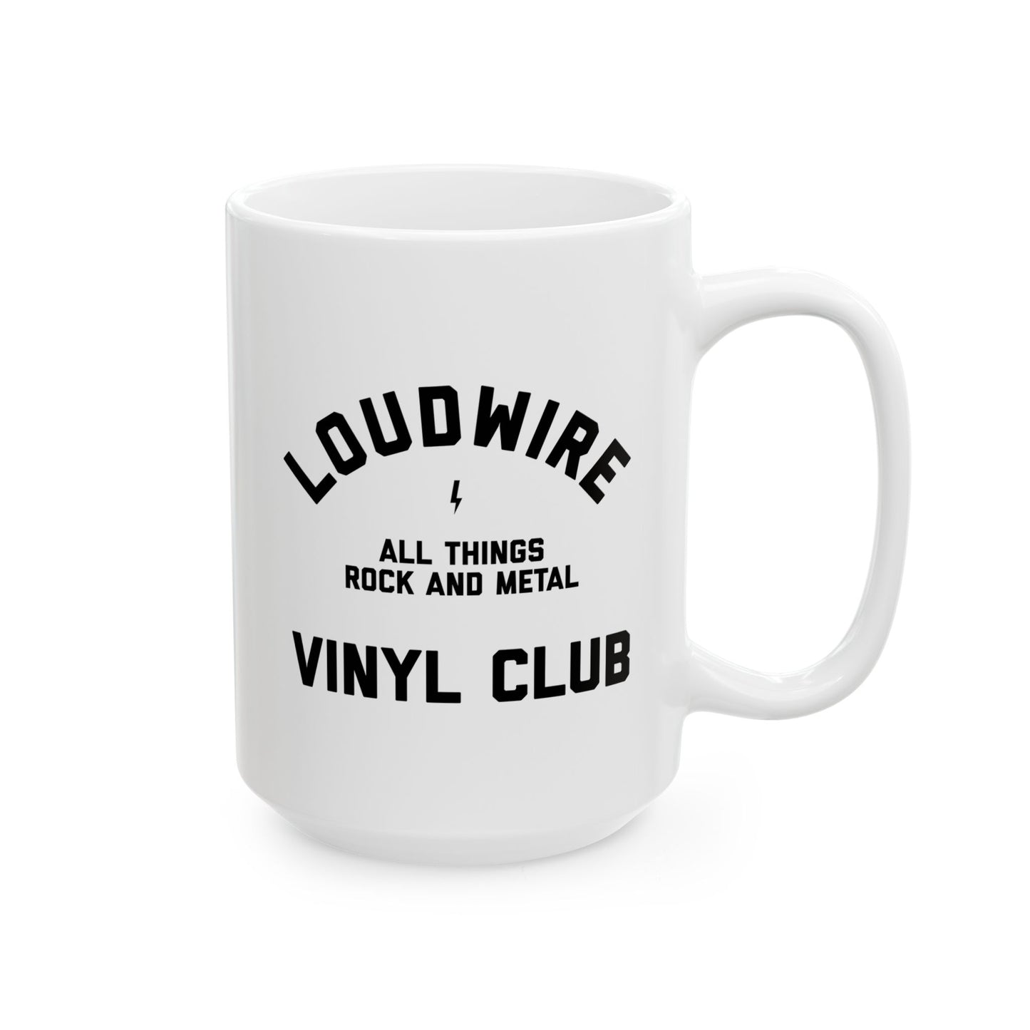 Loudwire Vinyl Club White Mug