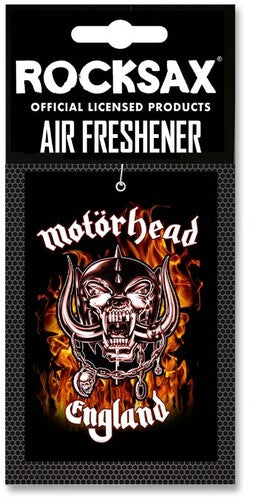 Rocksax Motorhead Fire Logo Air Freshener - Rocksax Motorhead Fire Logo Air Freshener