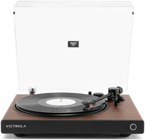 Victrola - Victrola Vpt1520wln Wave Bt Turntable Walnut