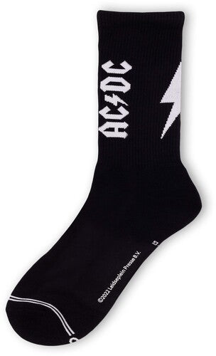 Perri's - AC/DC - Lightning Strikes - Crew Socks