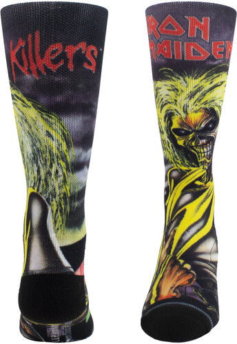 Perri's Iron Maiden Killers Dye Sub Crew Socks - Perri's Iron Maiden Killers Dye Sub Crew Socks