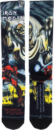 Perri's Iron Maiden the Number of the Beast Socks - Perri's Iron Maiden the Number of the Beast Socks