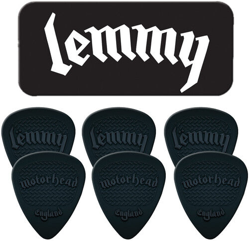 Motorhead Lemmy Pick Tin 6 Picks Included - Motorhead Lemmy Pick Tin 6 Picks Included
