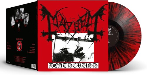 MAYHEM - Deathcrush - Black & Red Splatter Vinyl
