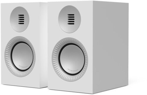 Kanto TUKPG2PMWA Tuk Passive Speaker System with Air Motion Transformer - Matte White w/ Aluminum