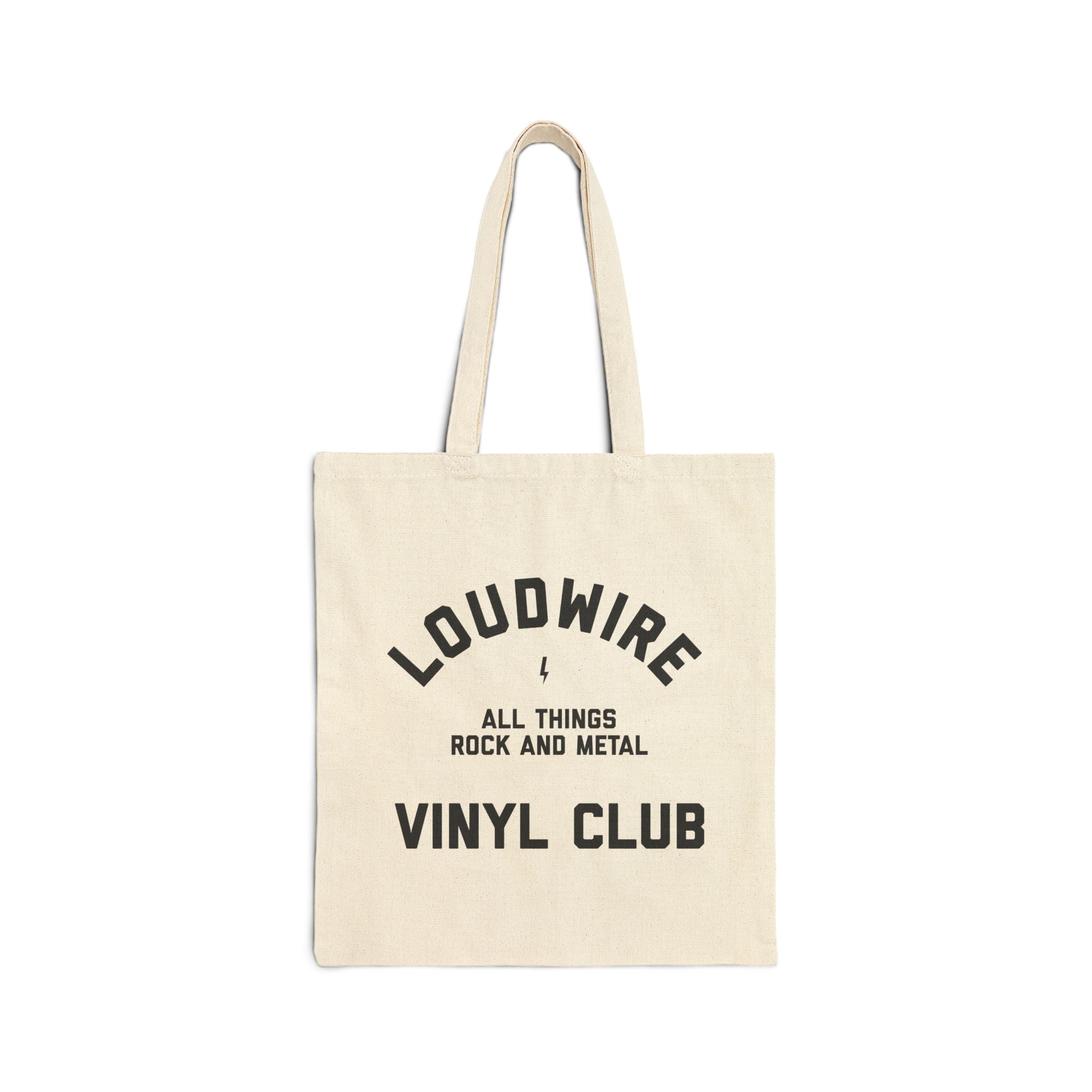 Loudwire Vinyl Club Tote Bag