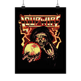 '80s METAL POSTERS (Gold)