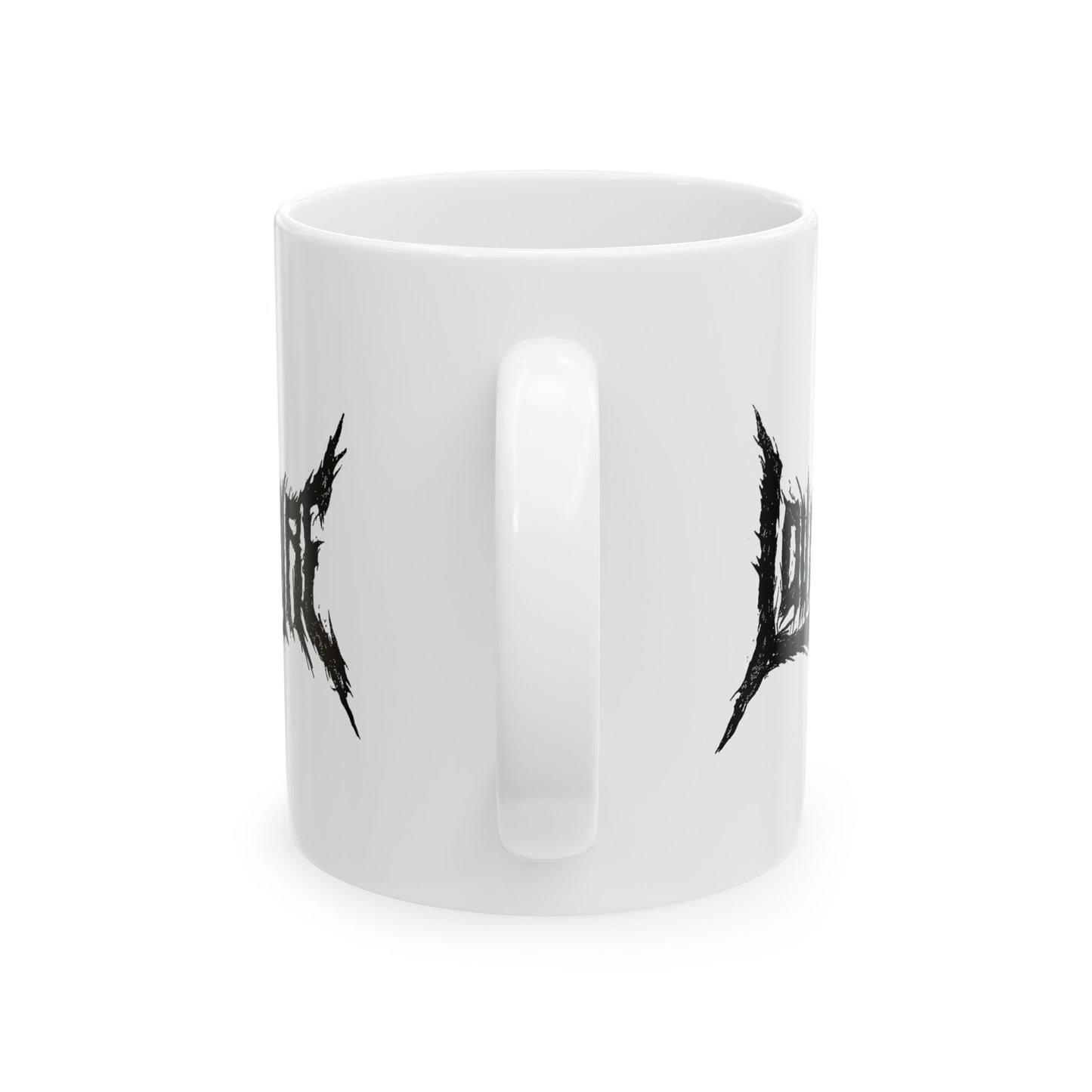 Loudwire Death Metal Logo White Mug