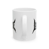 Loudwire Death Metal Logo White Mug