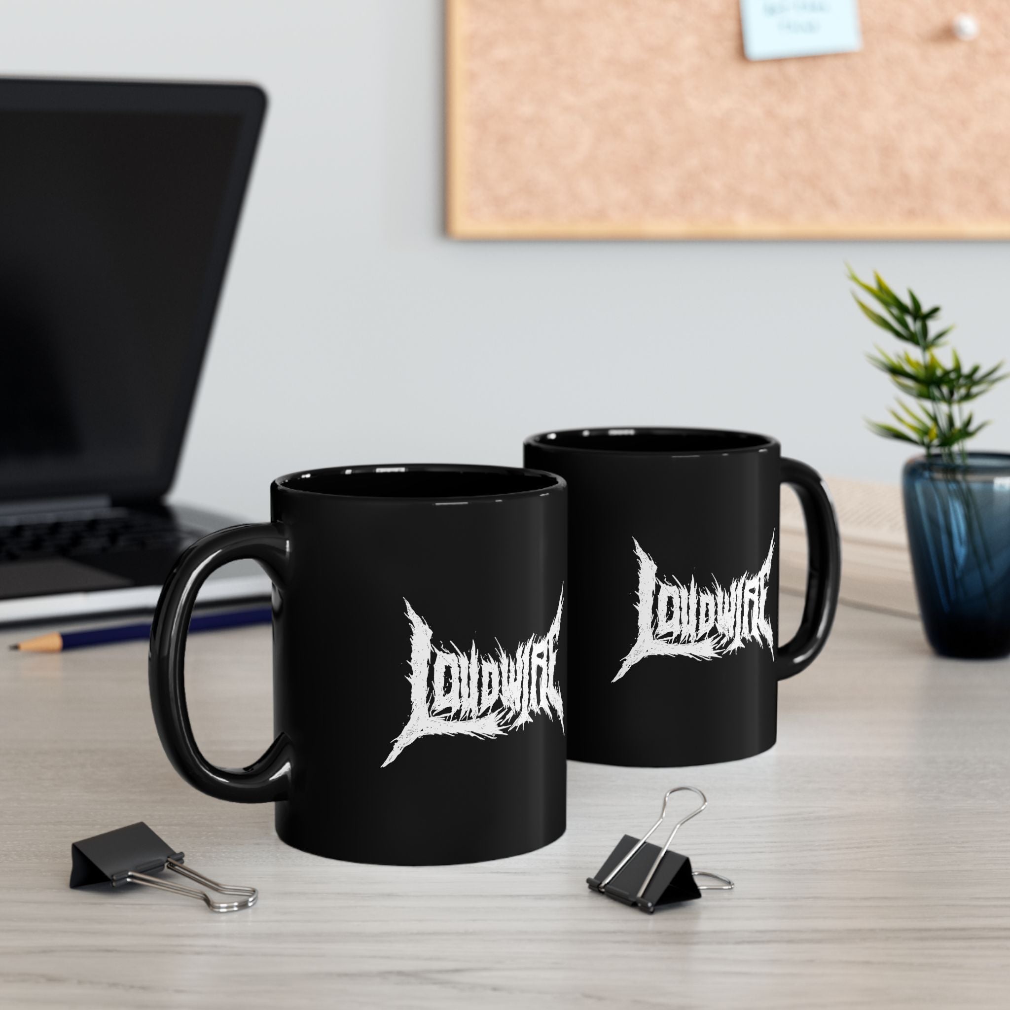 Loudwire Death Metal Logo Mug