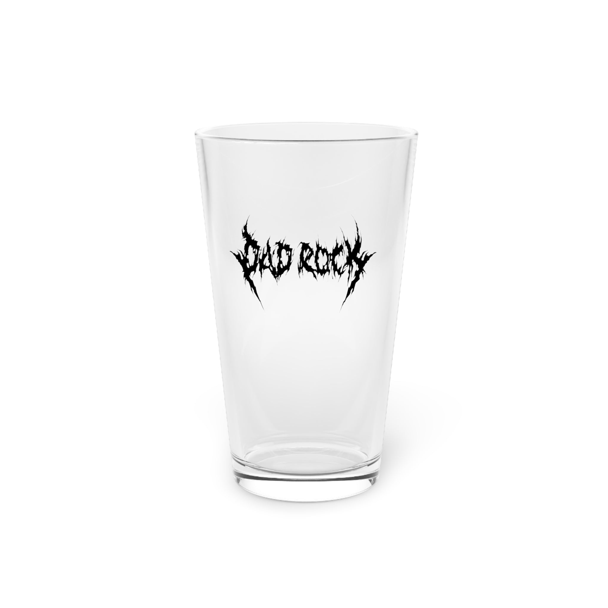 Dad Rock Death Metal Pint Glass