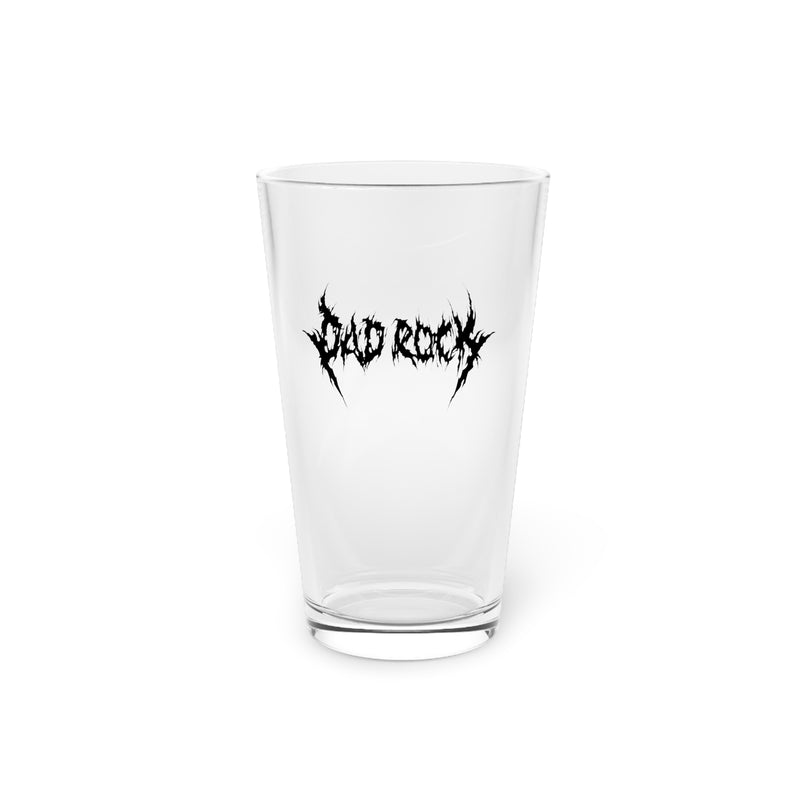 Dad Rock Death Metal Pint Glass