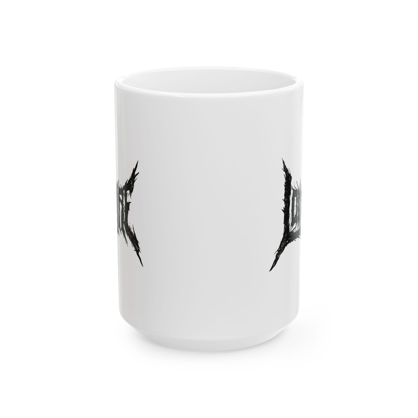 Loudwire Death Metal Logo White Mug