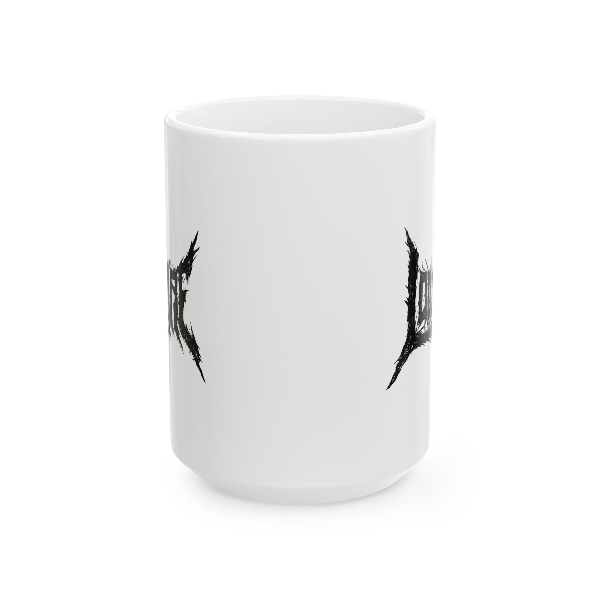 Loudwire Death Metal Logo White Mug