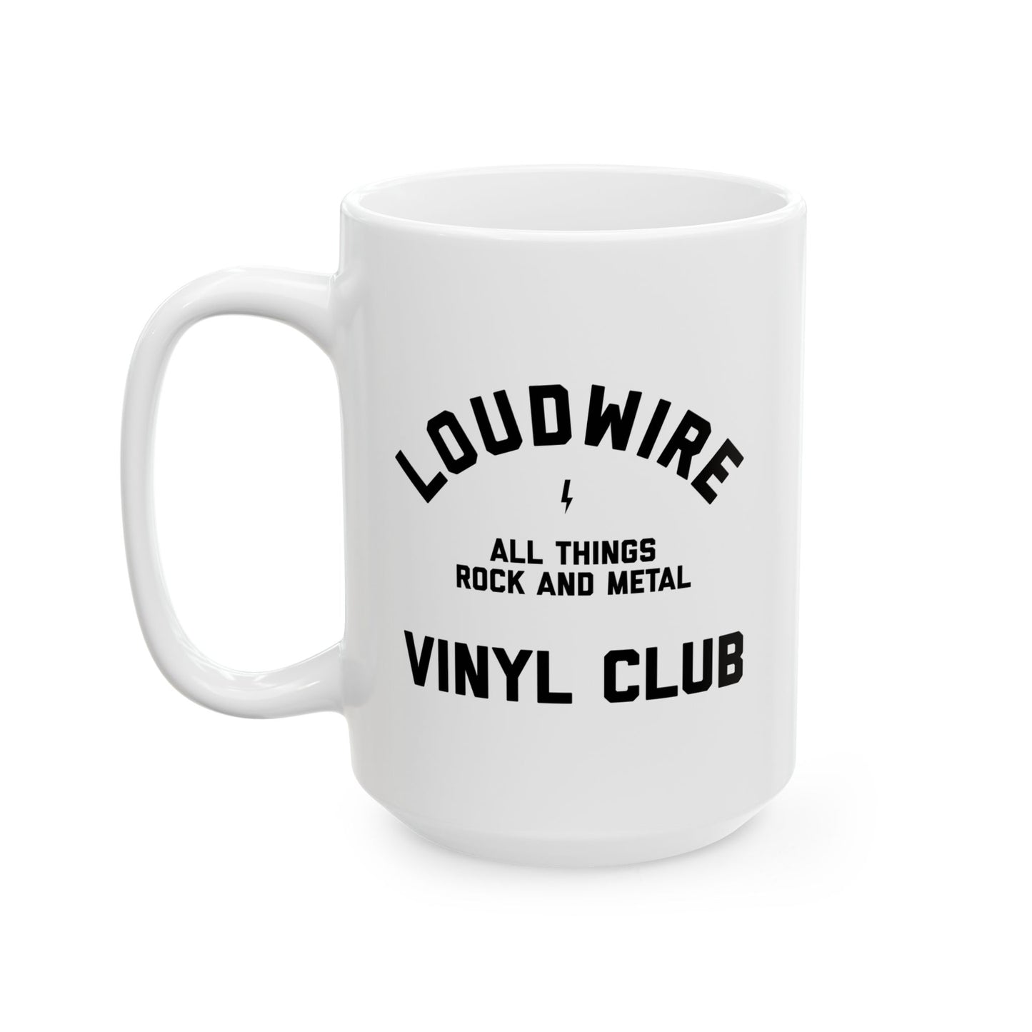 Loudwire Vinyl Club White Mug