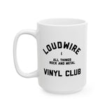 Loudwire Vinyl Club White Mug