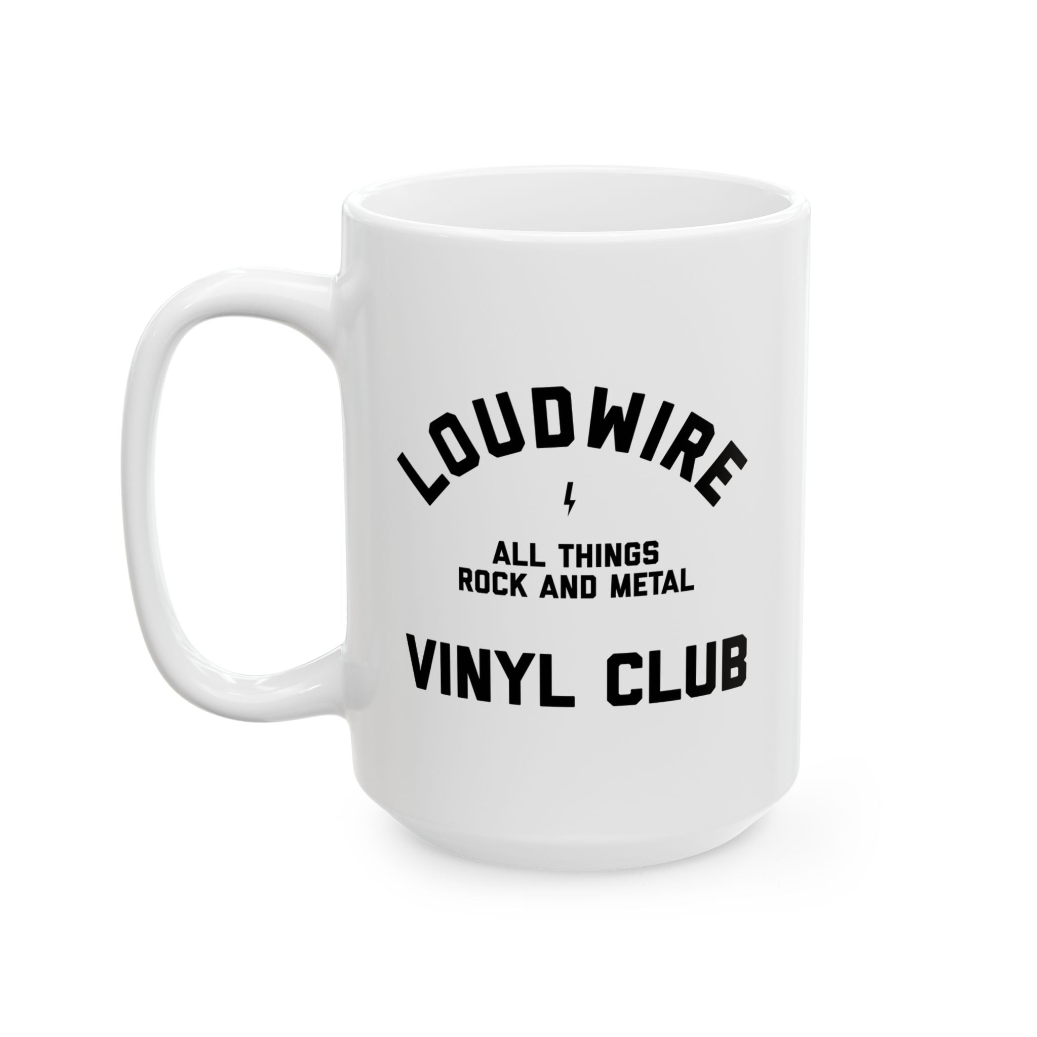 Loudwire Vinyl Club White Mug