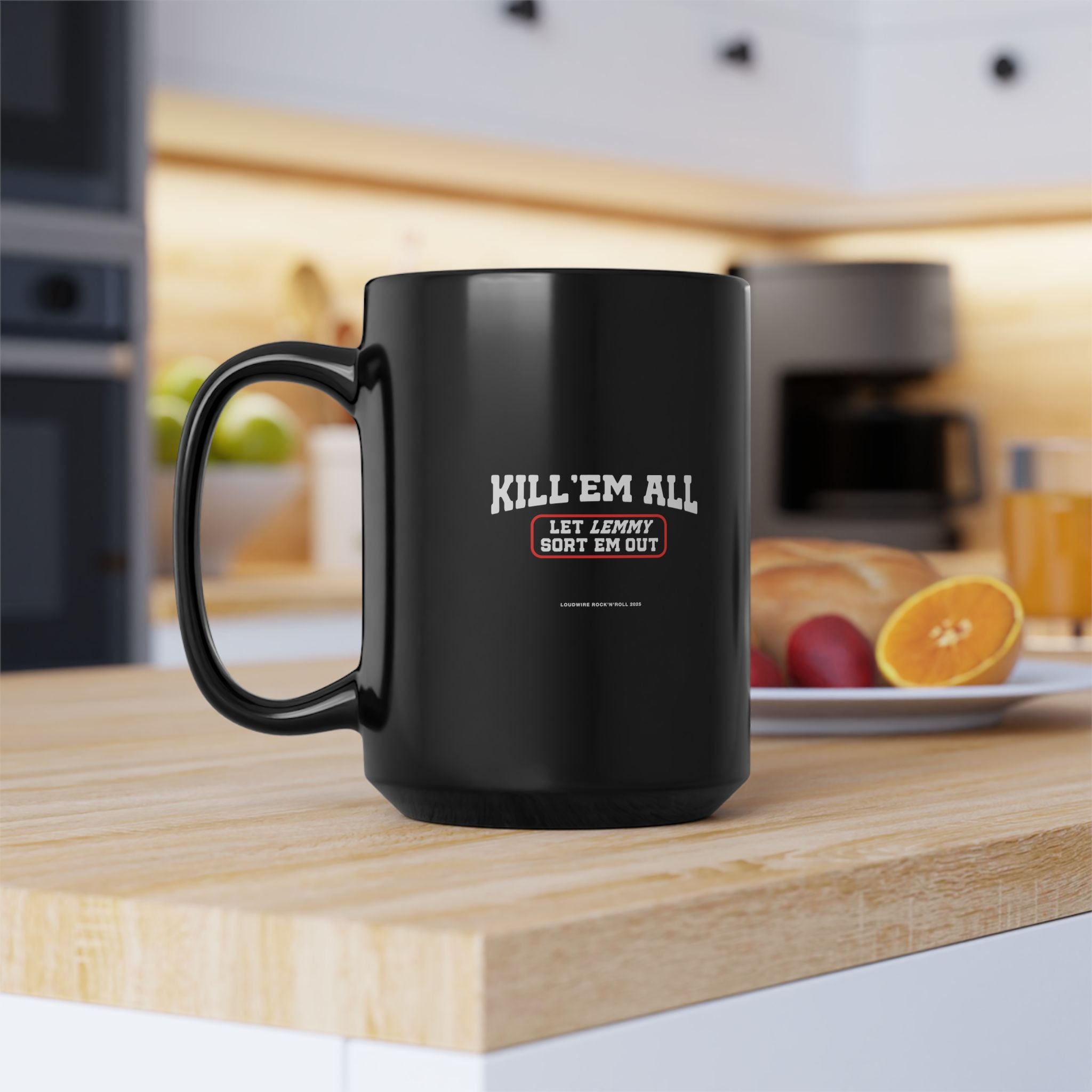 Lemmy Kill 'Em All Mug