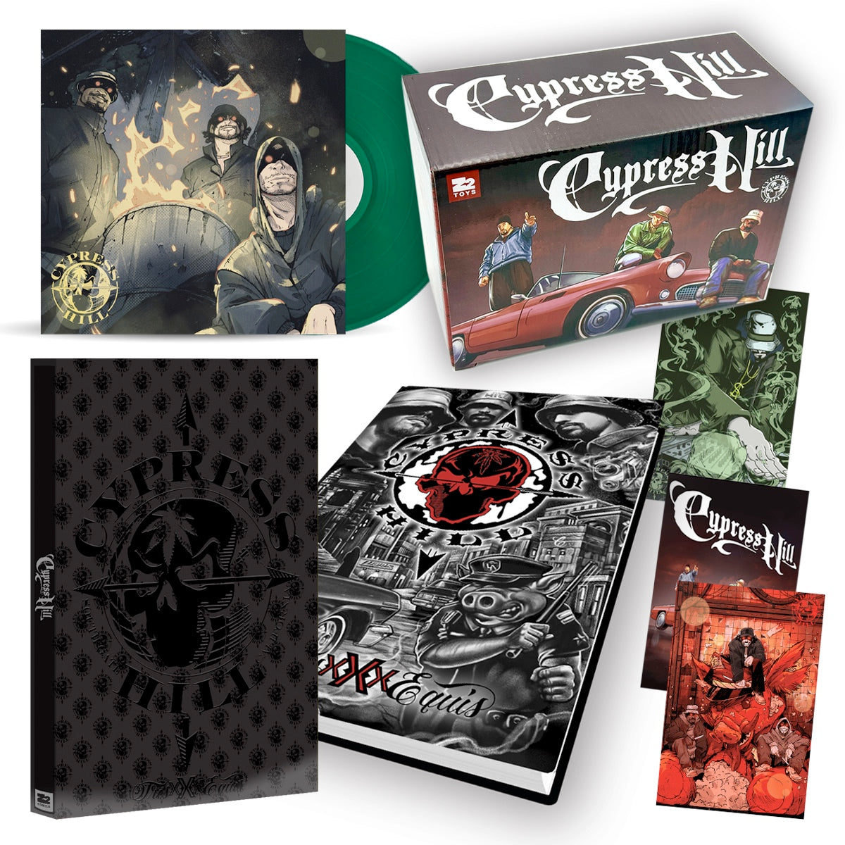 Cypress Hill: Tres Equis Graphic Novel (English) Super Deluxe Edition