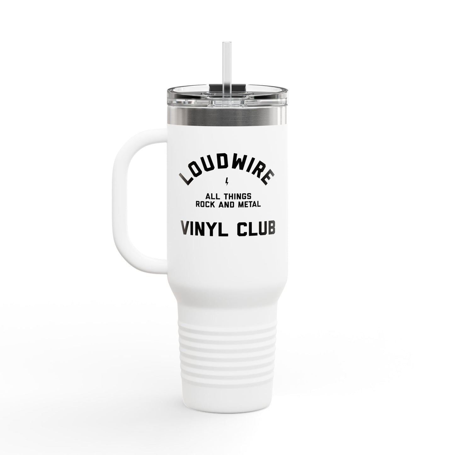 Loudwire Vinyl Club Travel Mug, 40oz