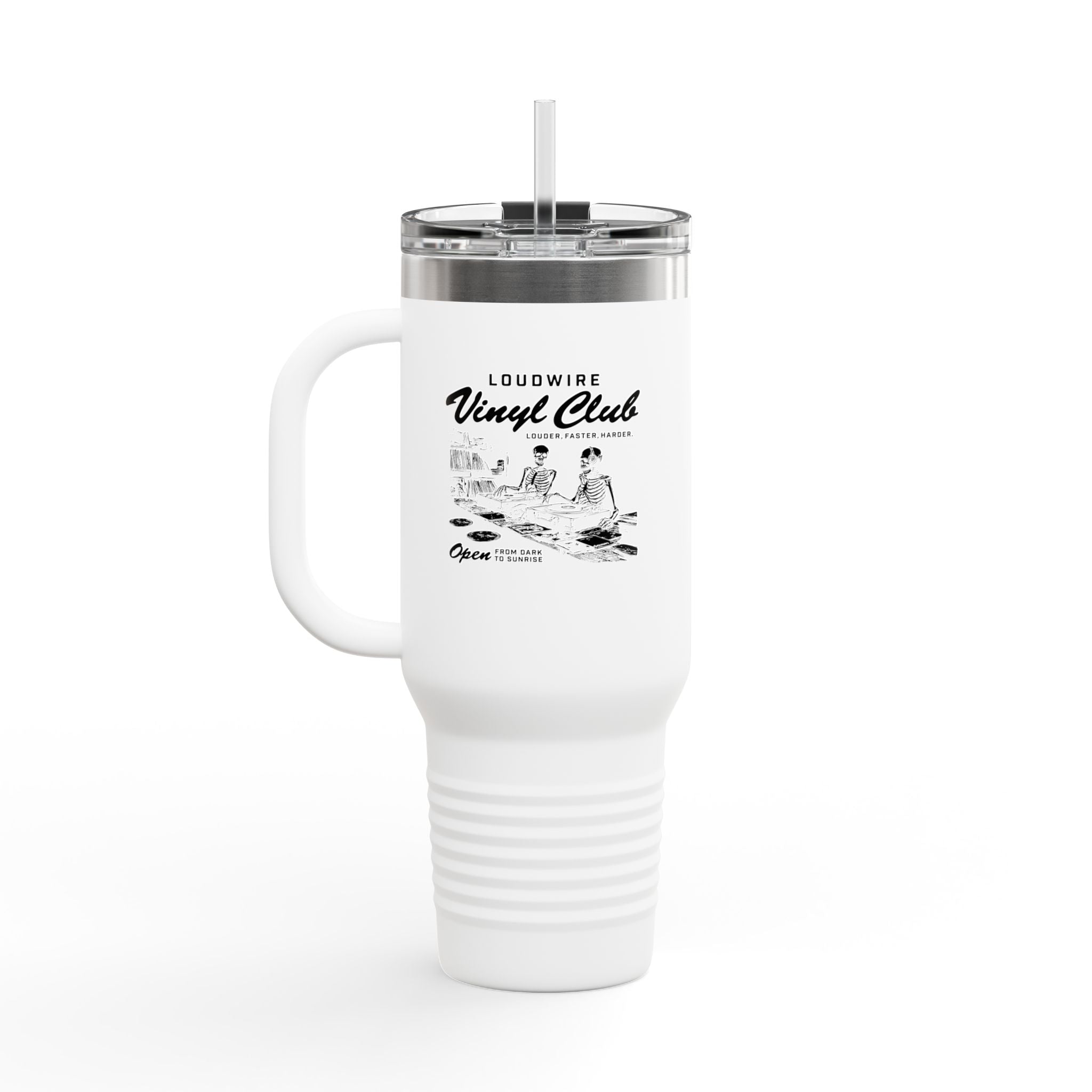 Vinyl Club Travel Mug, 40oz