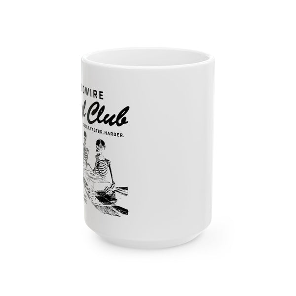 Vinyl Club White Mug