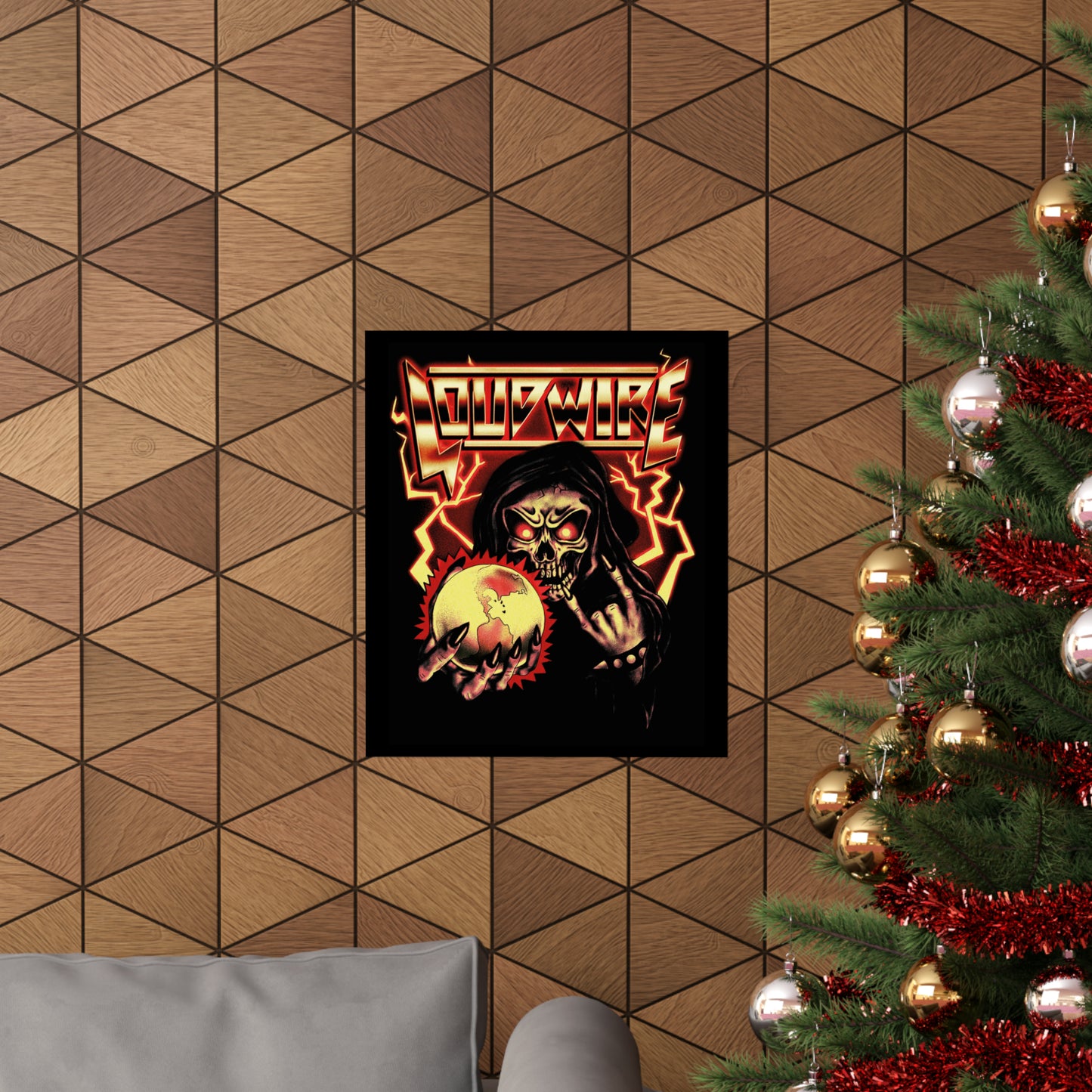 '80s METAL POSTERS (Gold)