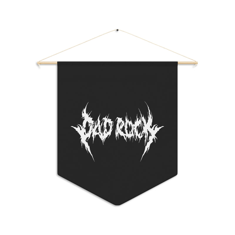 Dad Rock Death Metal Pennant