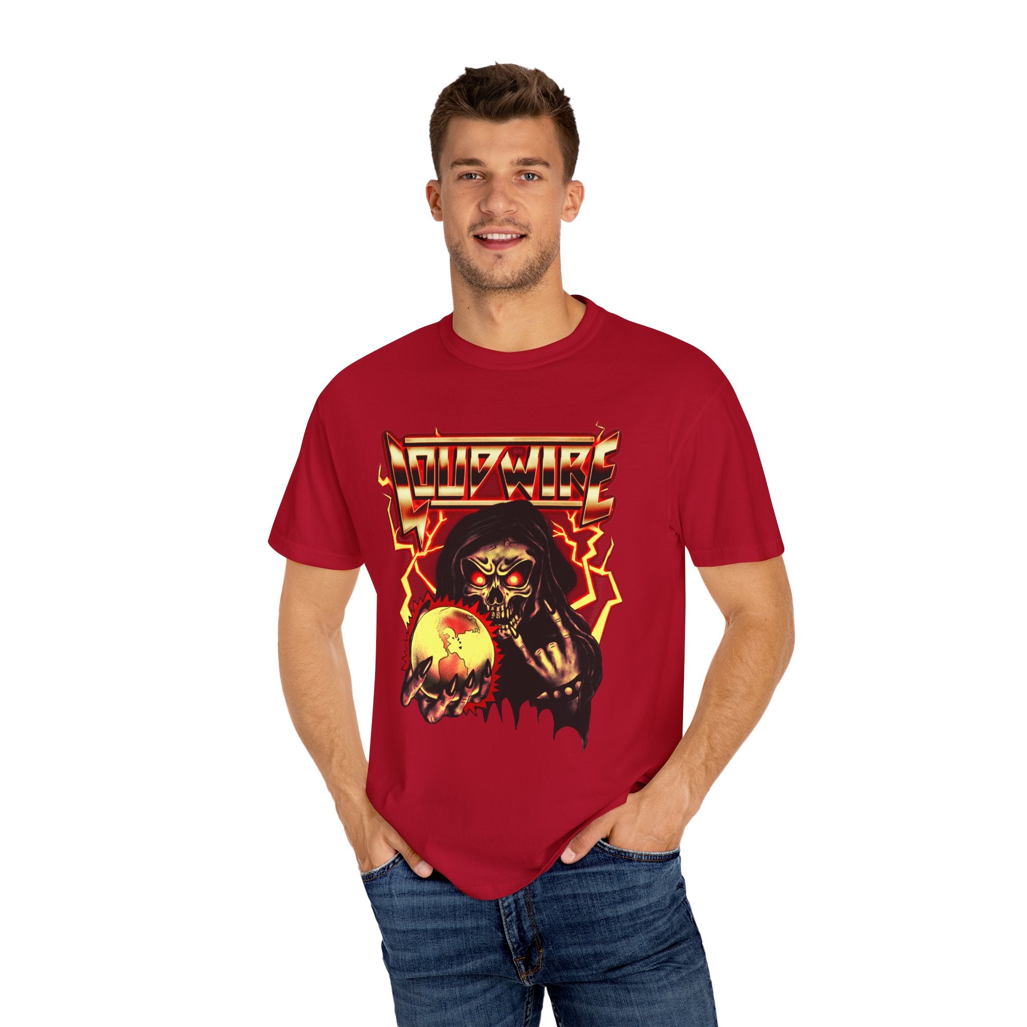 80s METAL T-SHIRT (Gold) – Loudwire