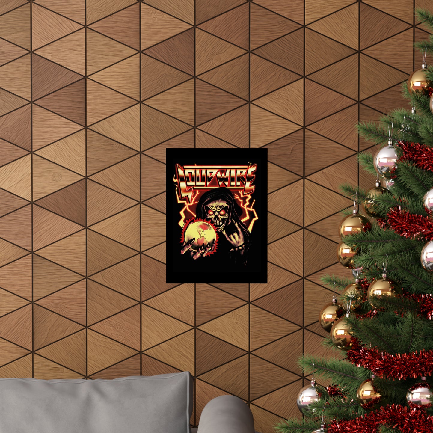 '80s METAL POSTERS (Gold)