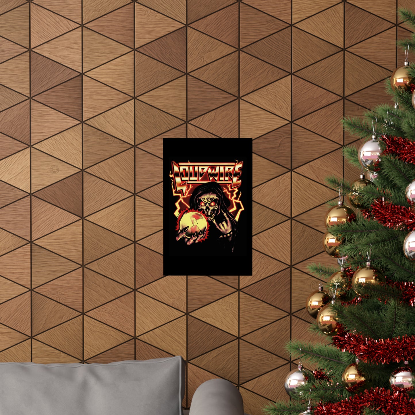 '80s METAL POSTERS (Gold)