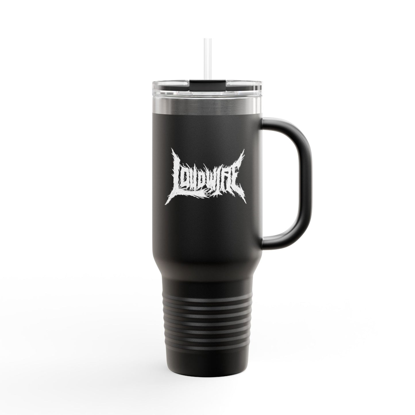 Loudwire Death Metal Logo Travel Mug, 40oz