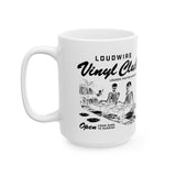 Vinyl Club White Mug