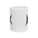 Loudwire Death Metal Logo White Mug
