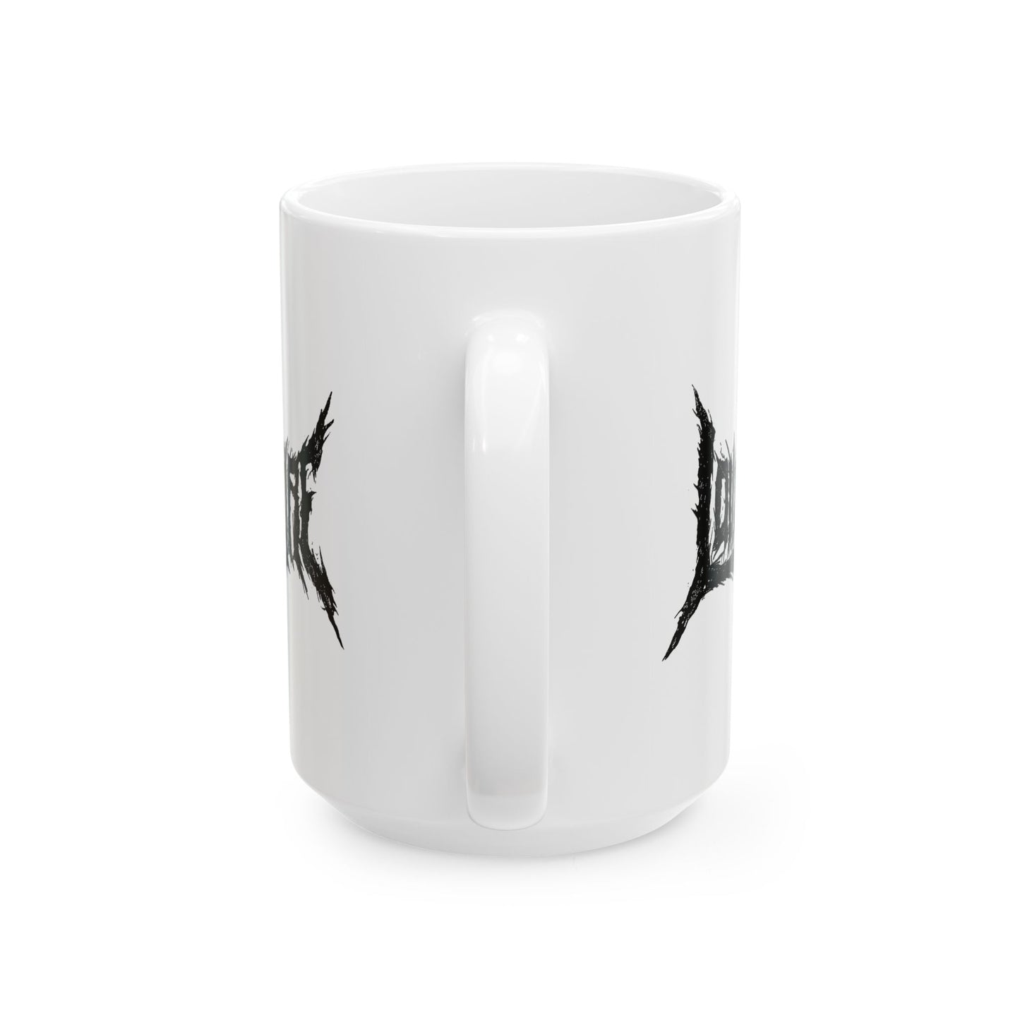 Loudwire Death Metal Logo White Mug