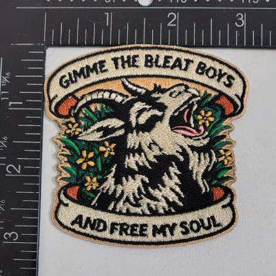Gimme the Bleat Boys and Free My Soul Patch