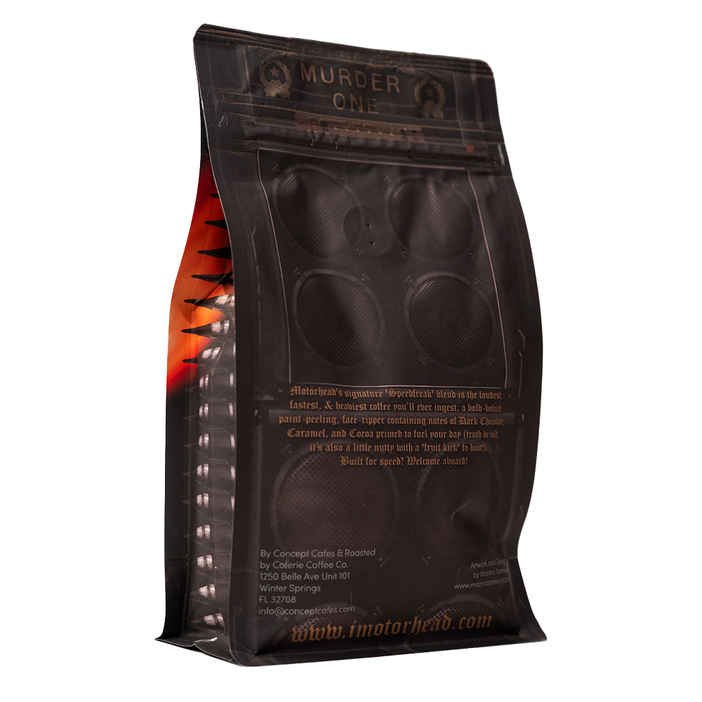 Motörhead OFFICIAL 'Speedfreak' Coffee (12oz) Bag