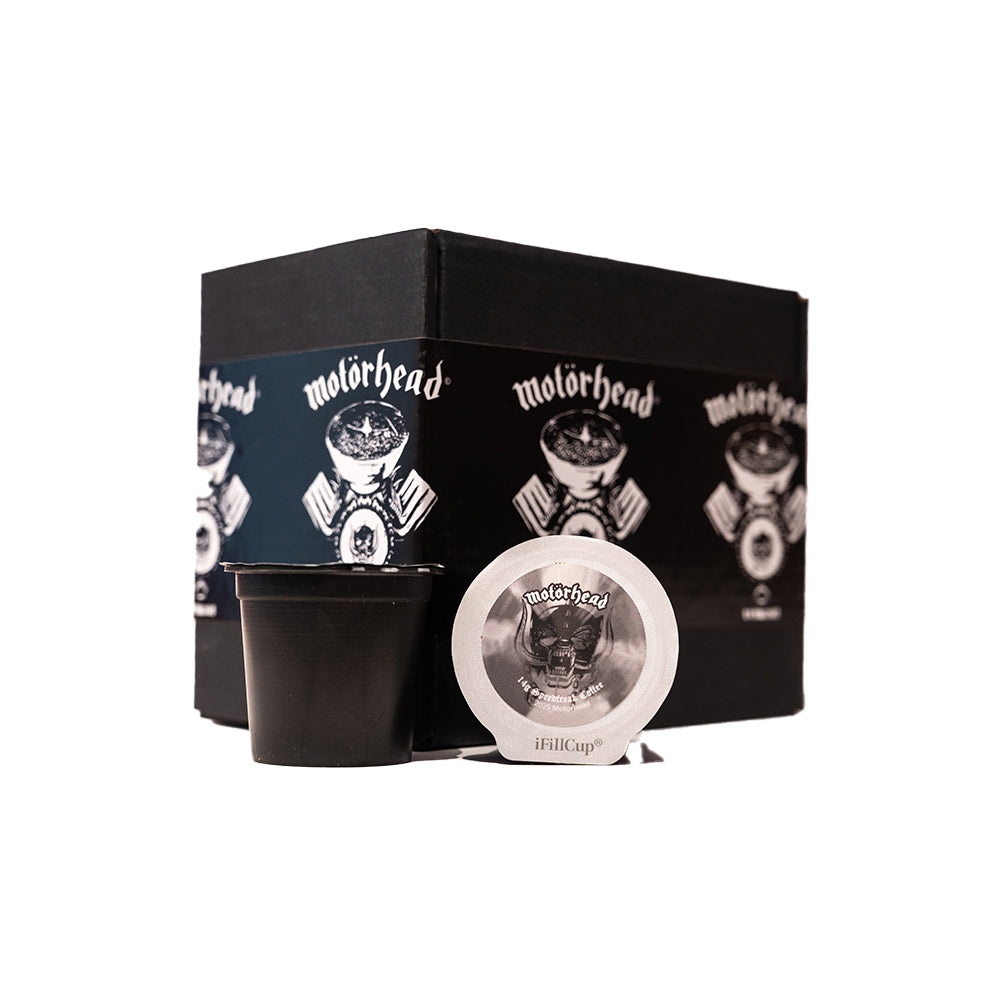 Motorhead's OFFICIAL 'Speedfreak' Coffee Single-serve pods (12ct)