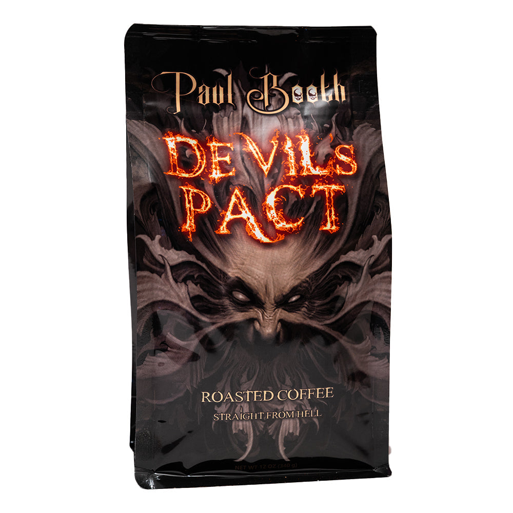 Paul Booth's OFFICIAL 'Devil's Pact' Private Label Coffee (12oz)