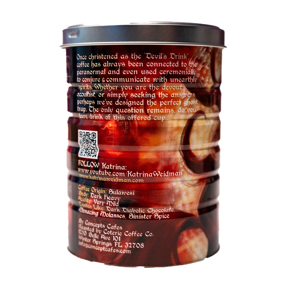 Katrina Weidman OFFICIAL Haunted Private Label Coffee (12oz) Tins: Pennhurst Asylum Edition