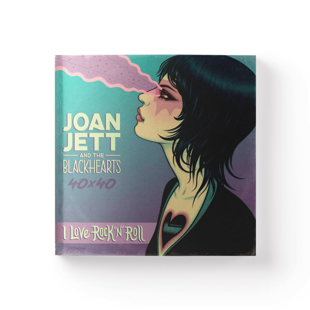 JOAN JETT & THE BLACKHEARTS - 40x40: Bad Reputation/I Love Rock 'n' Roll - Deluxe Book