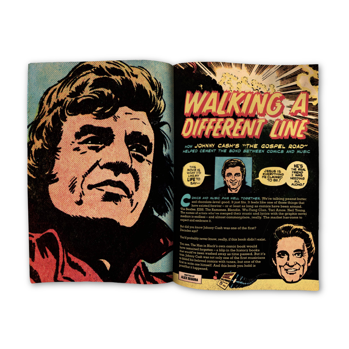 Hello, I'm Johnny Cash - Comic Book (Chip Kidd Cover Variant)
