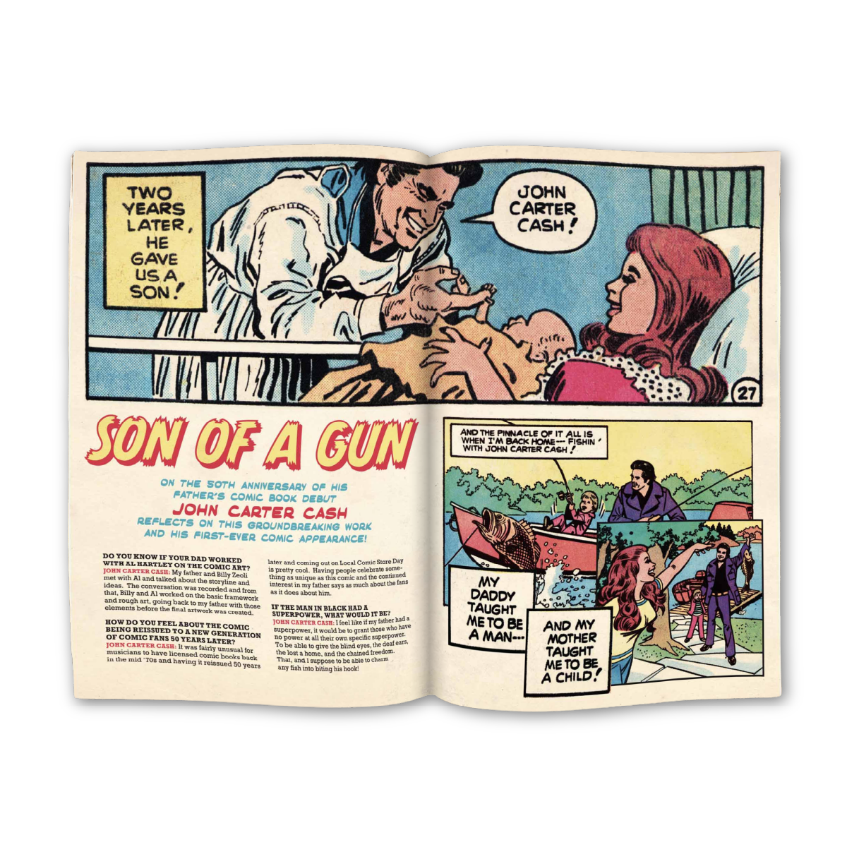 Hello, I'm Johnny Cash - Comic Book (Chip Kidd Cover Variant)