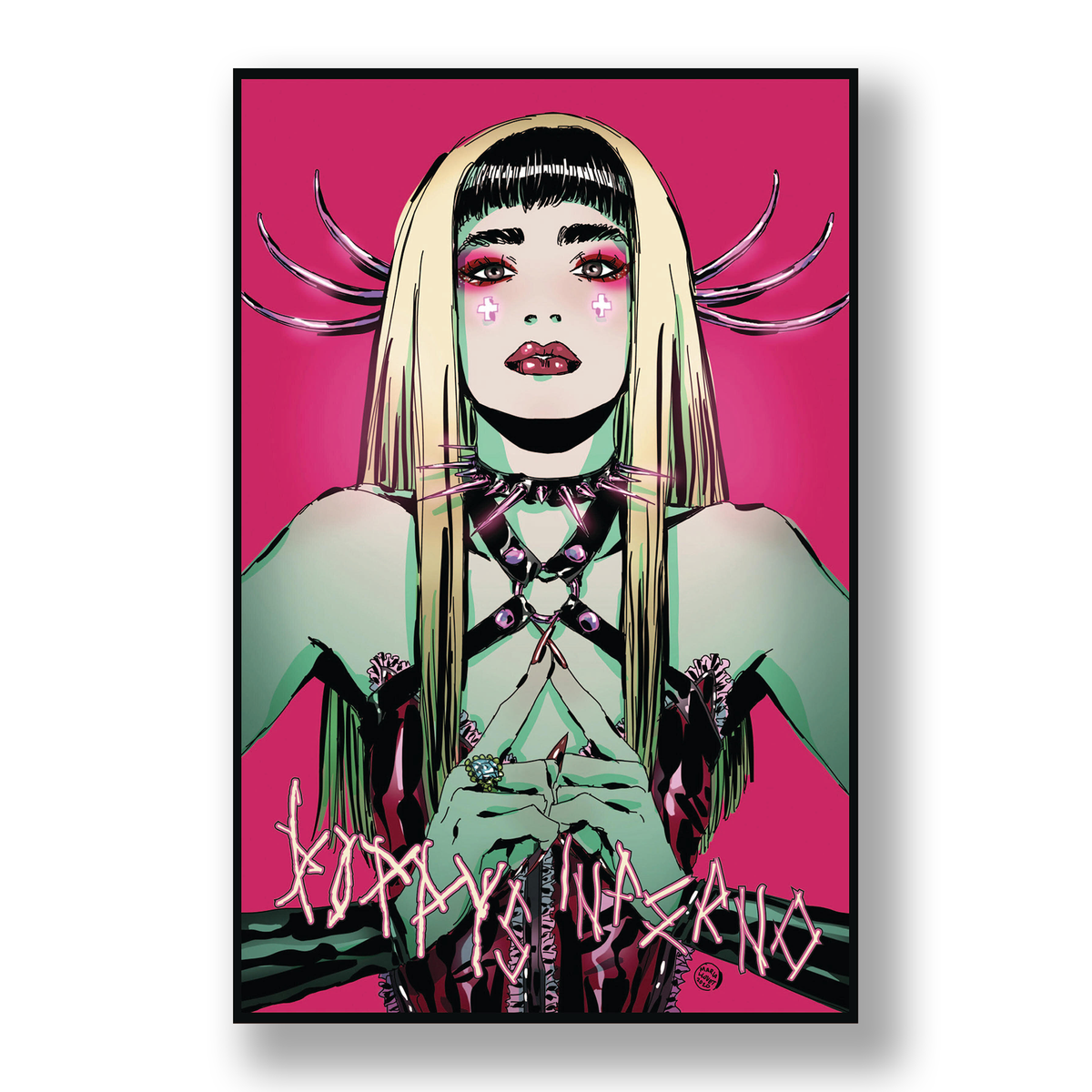 Poppy: Poppy's Inferno - Hardcover PINK Variant