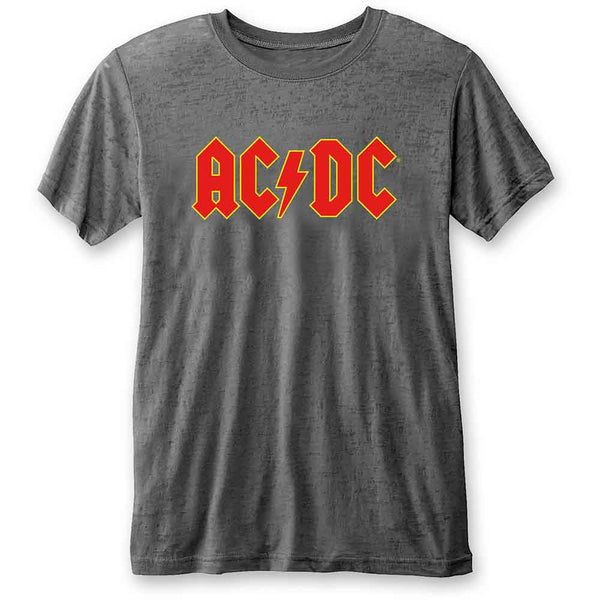 AC/DC グラフィックTシャツ ダークグレー AC/DC Logo [T-Shirt] – Loudwire