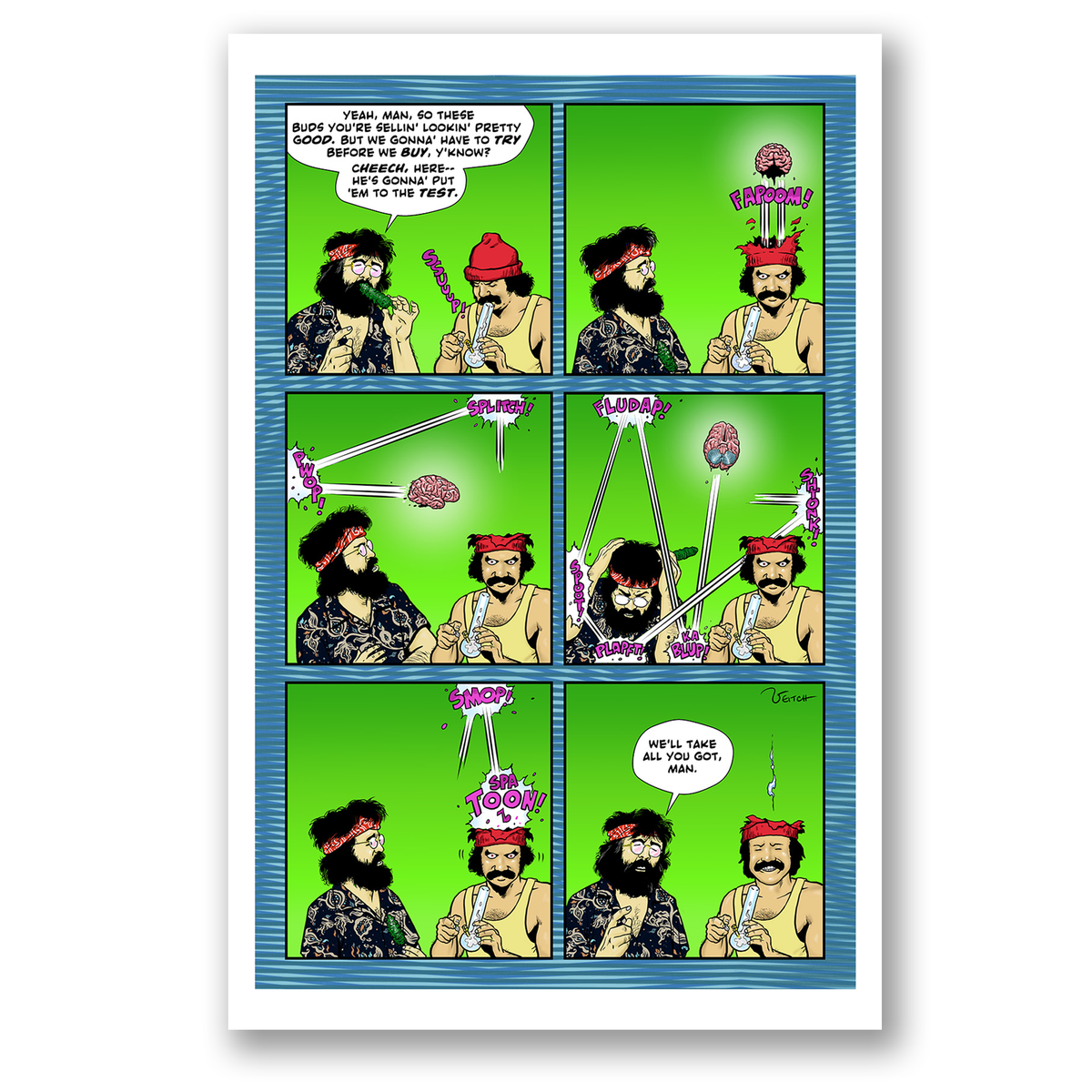Cheech & Chong's Chronicles: The Graphic Novel Deluxe Edition