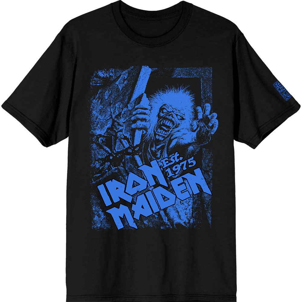 Iron Maiden Est. 1975 No Prayer Grave Blue [T-Shirt]